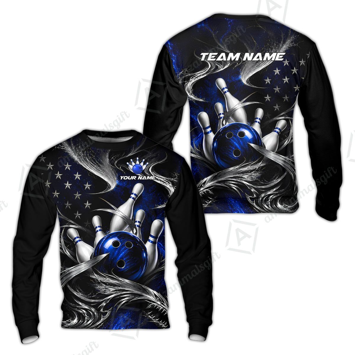 Sweatshirt||Blue