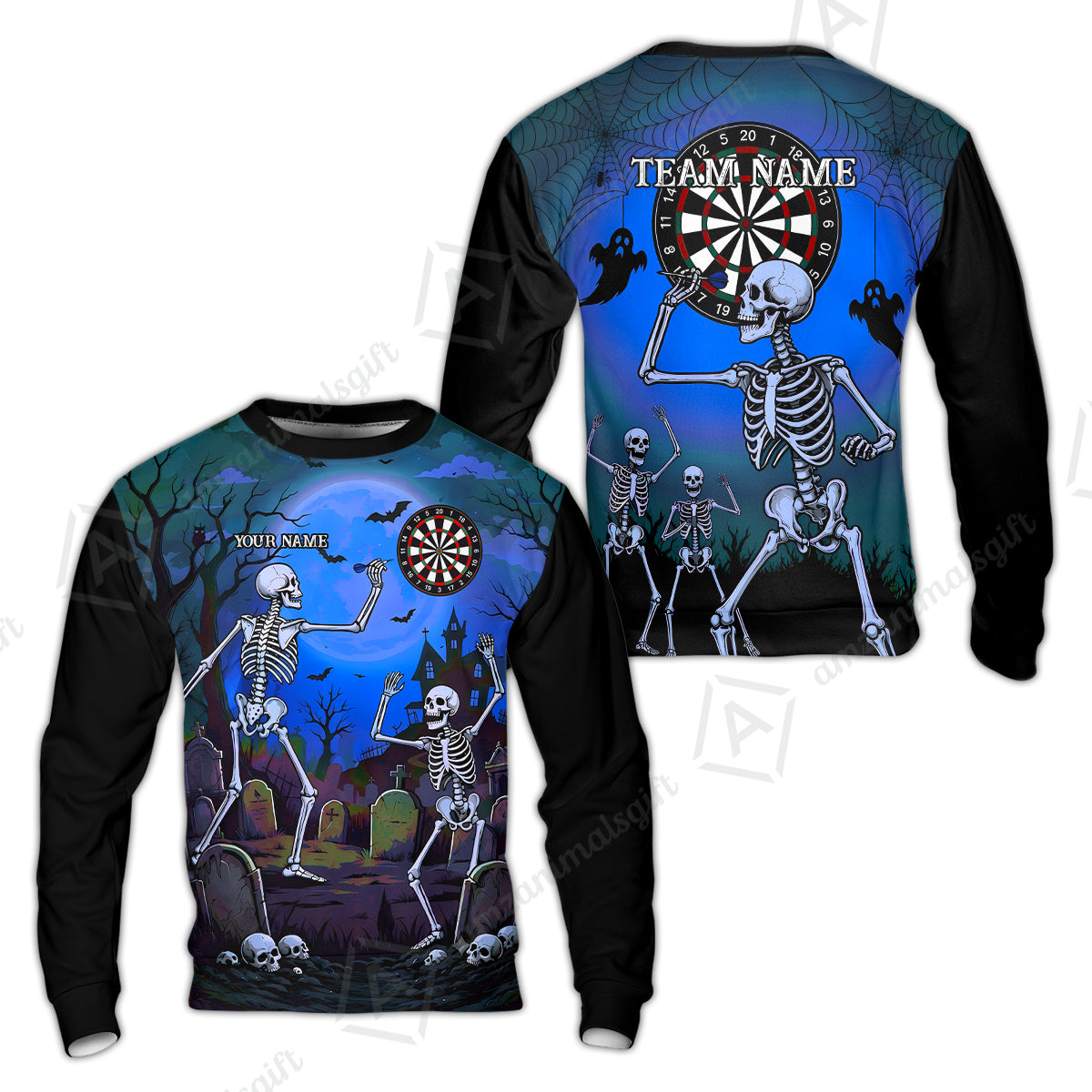 Sweatshirt||Blue