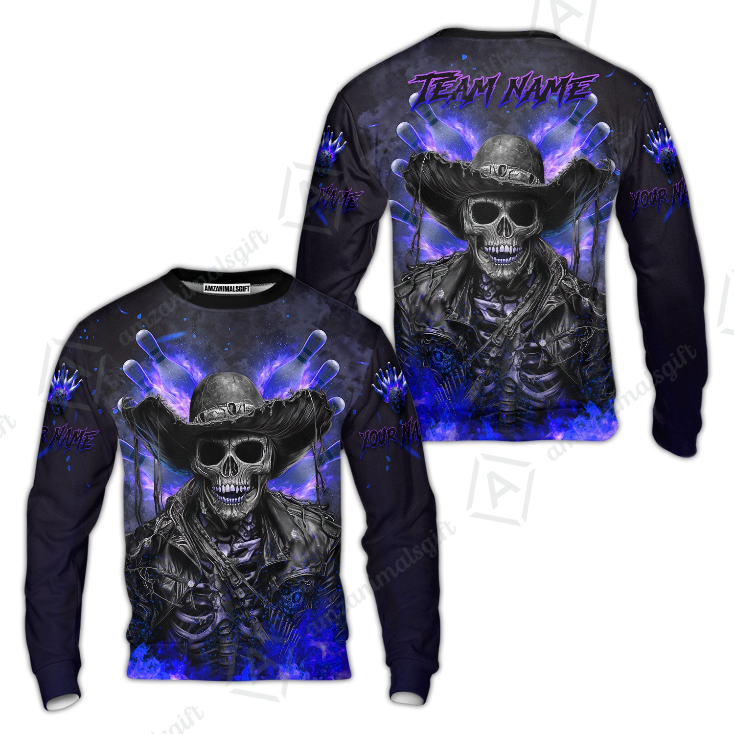 Sweatshirt||Blue