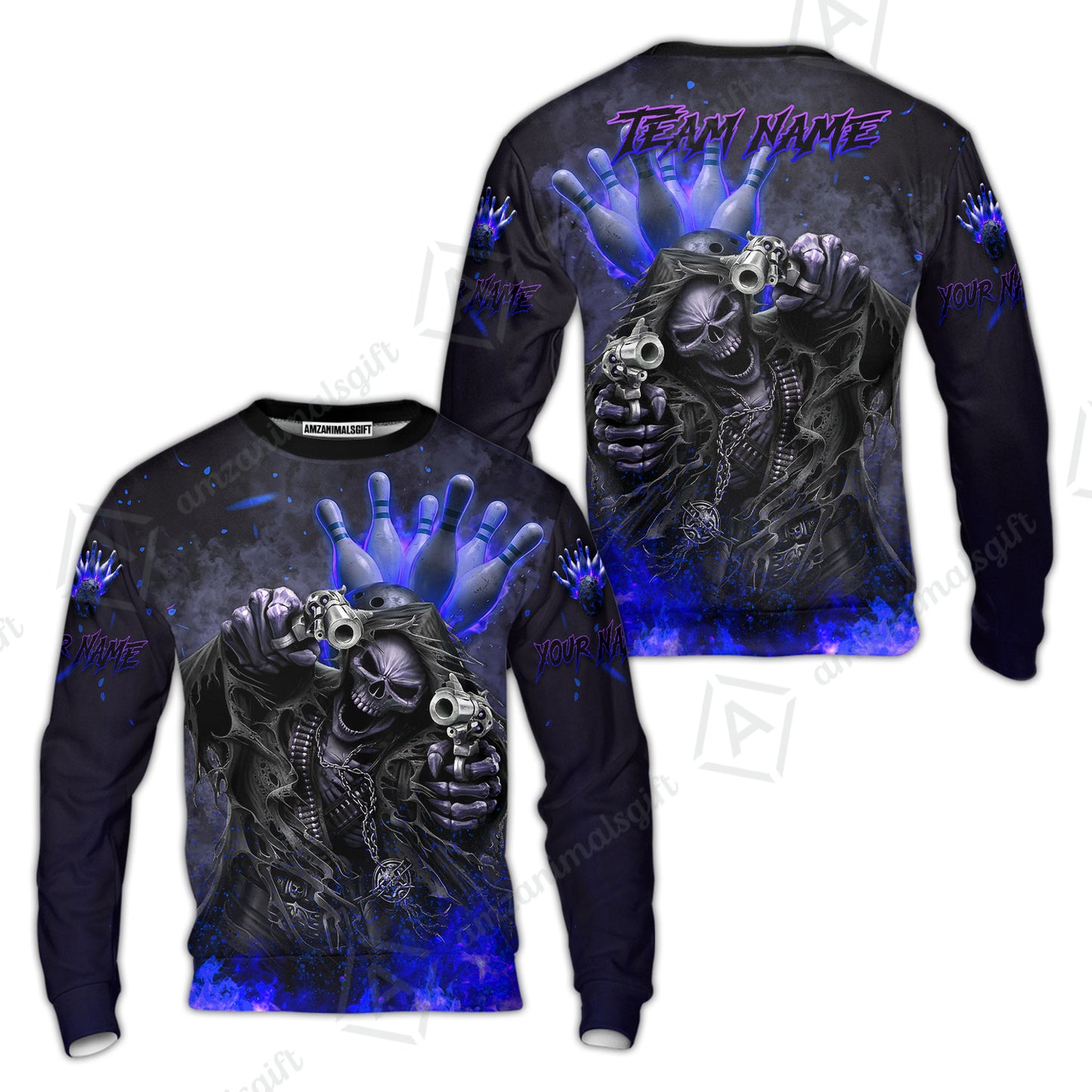 Sweatshirt||Blue