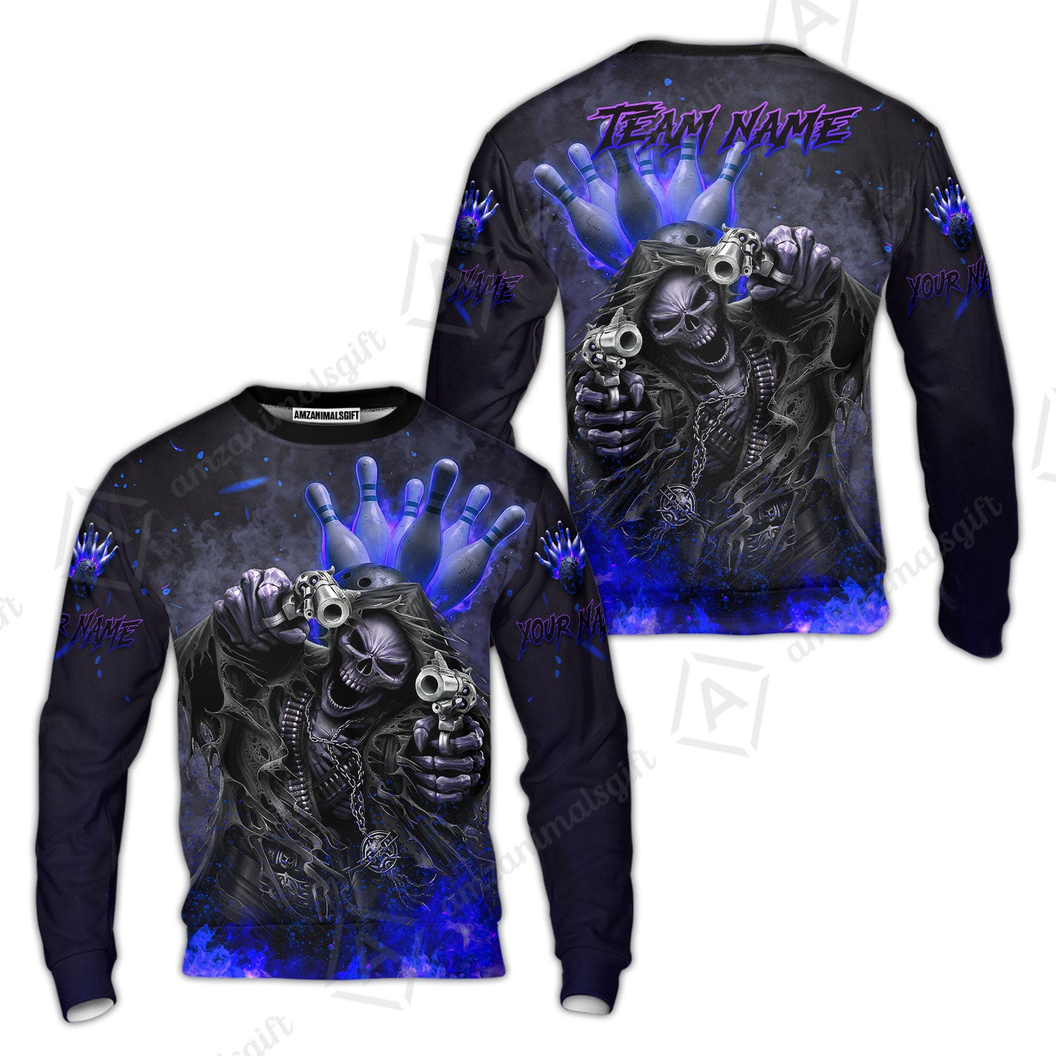 Sweatshirt||Blue