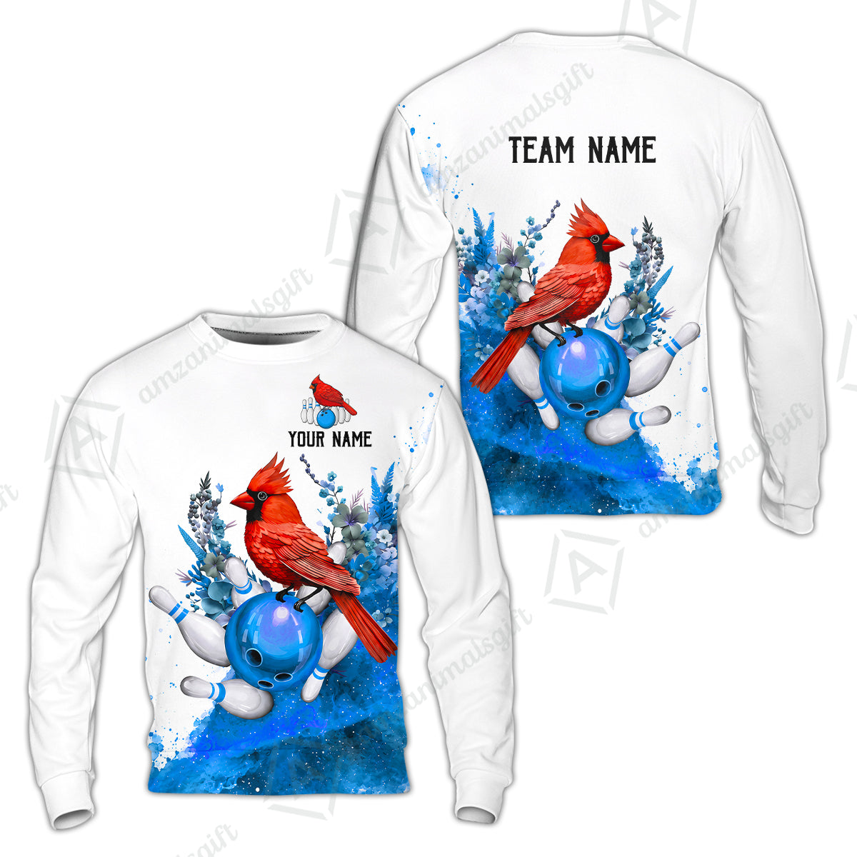 Sweatshirt||Blue