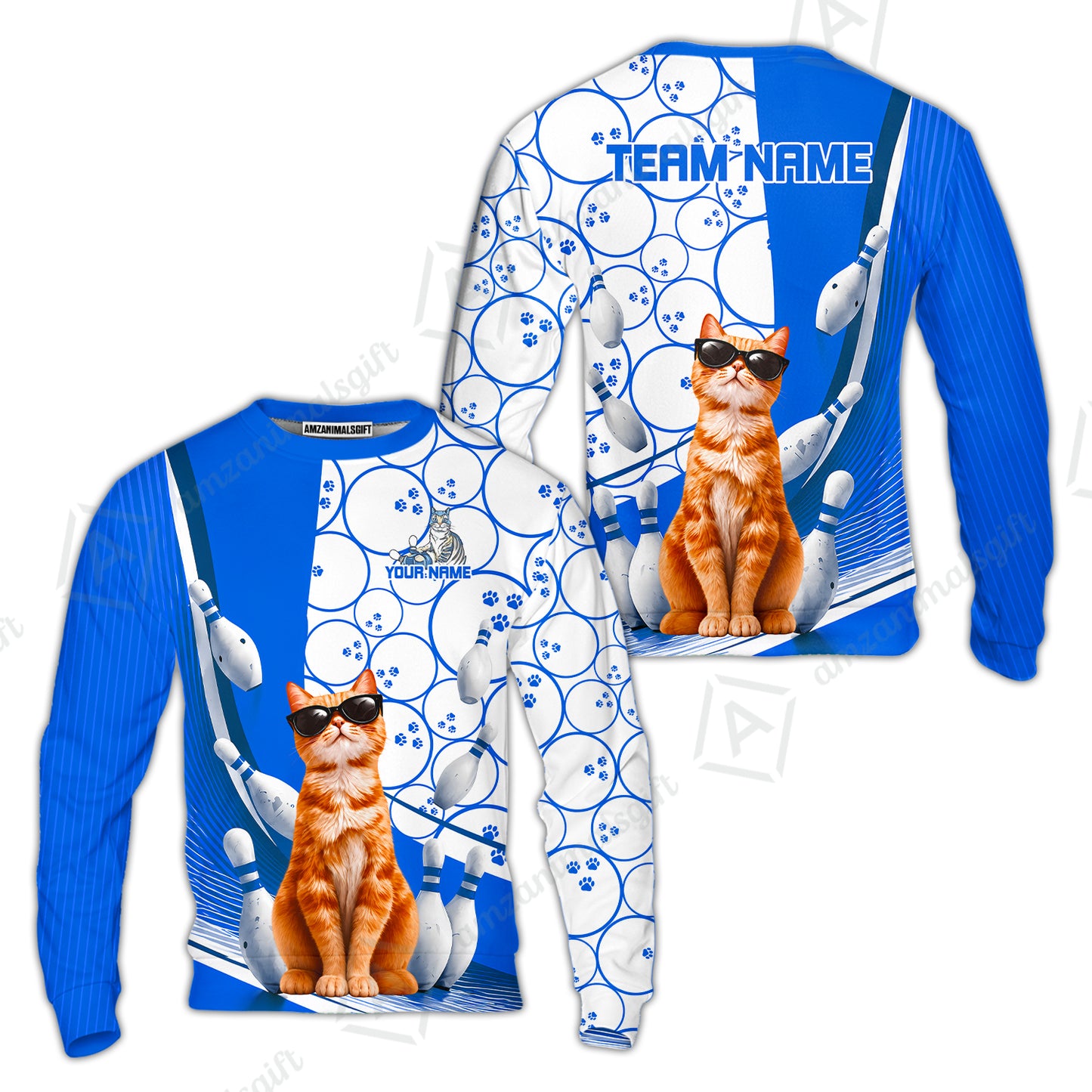 Sweatshirt||Blue