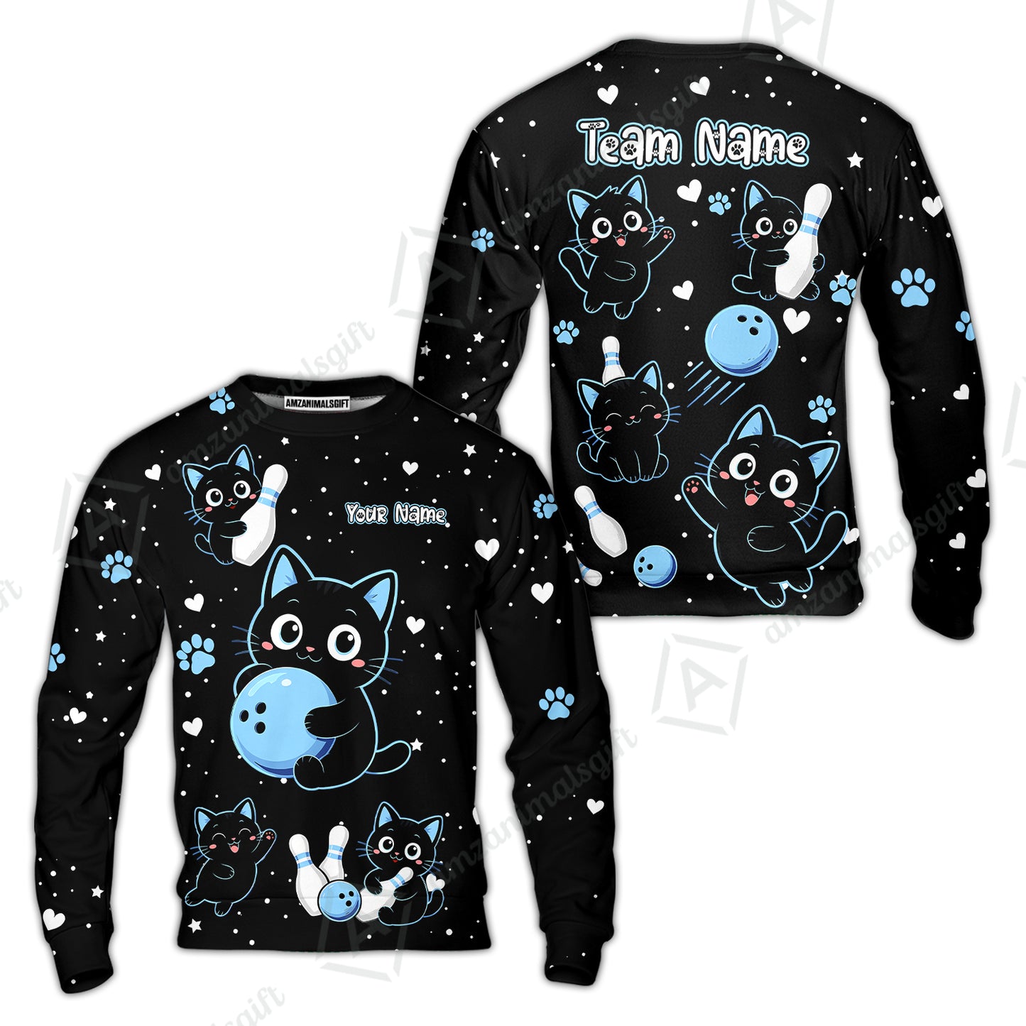 Sweatshirt||Blue
