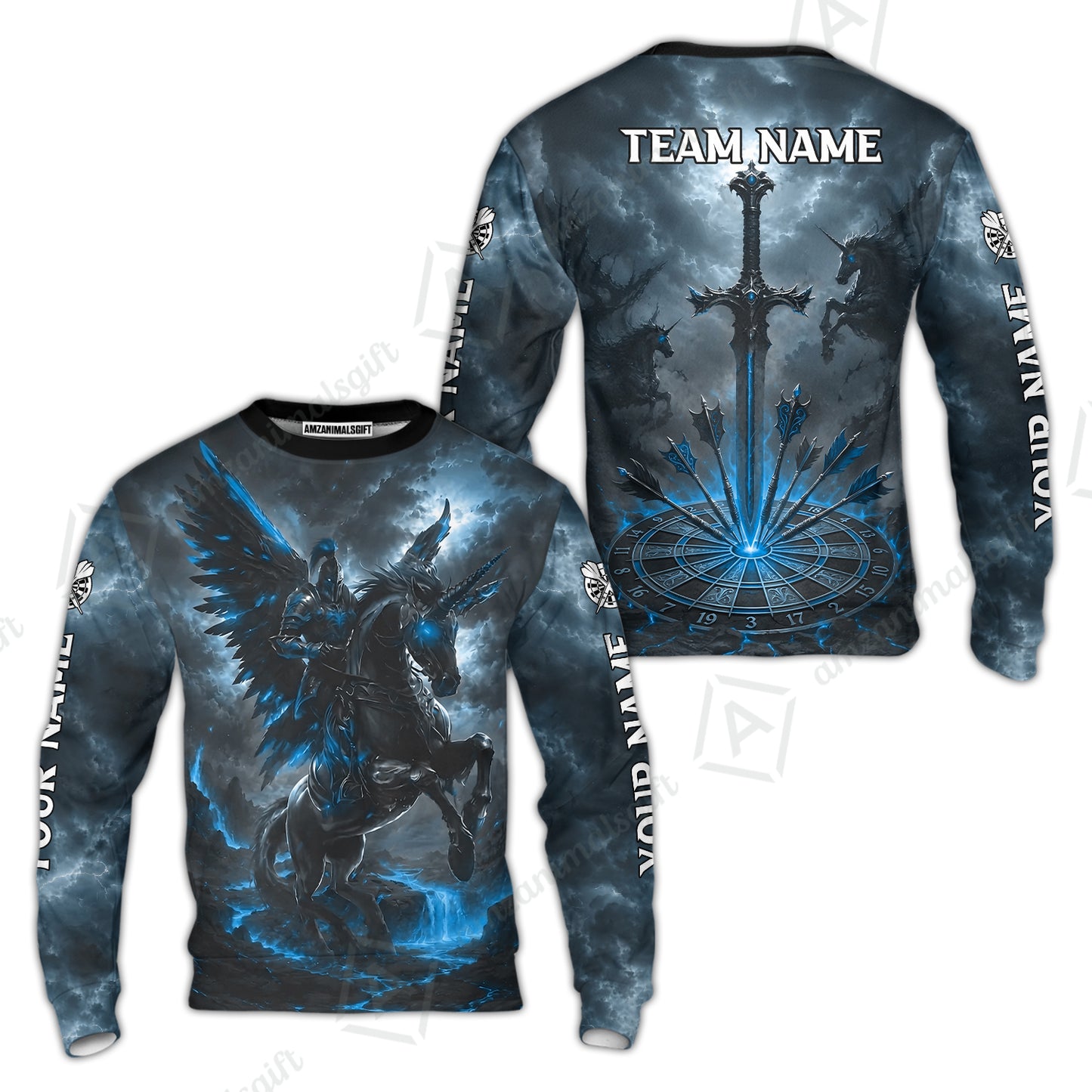 Sweatshirt||Blue