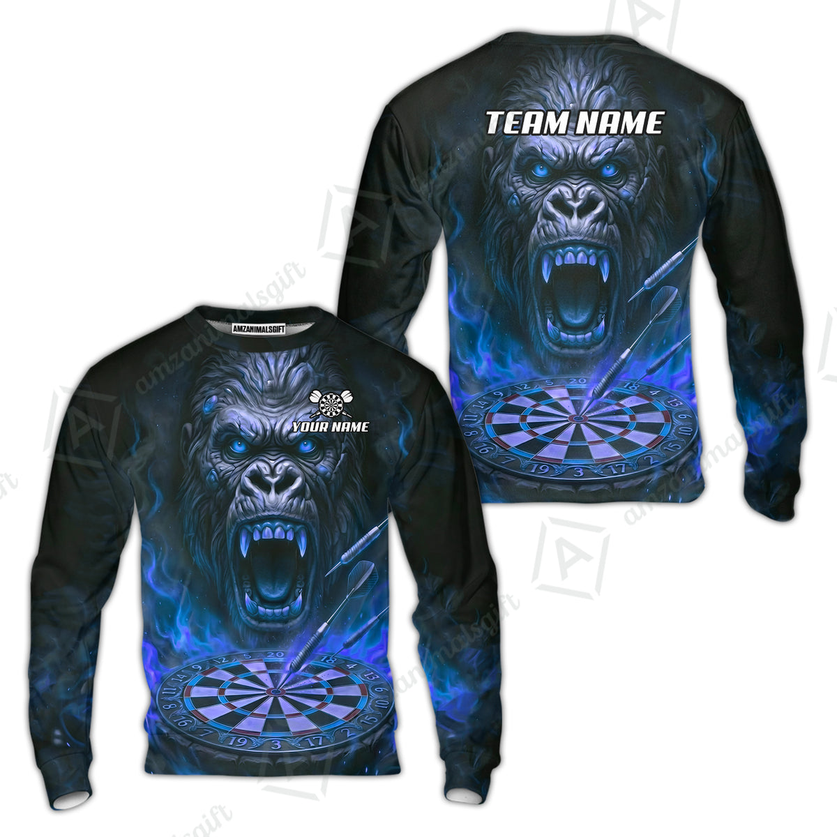Sweatshirt||Blue