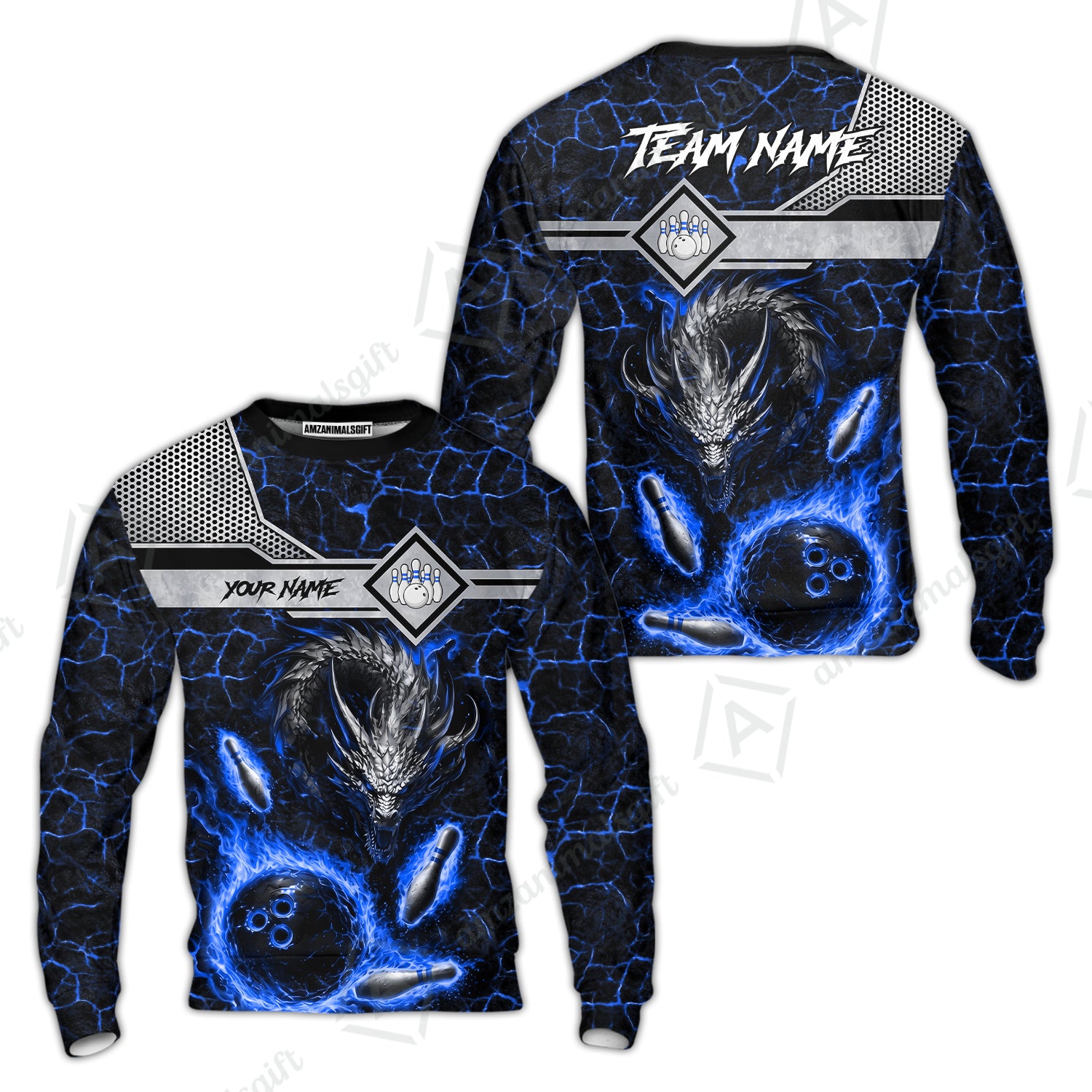 Sweatshirt||Blue