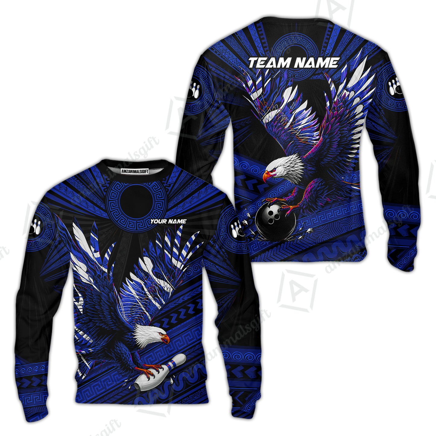 Sweatshirt||Blue