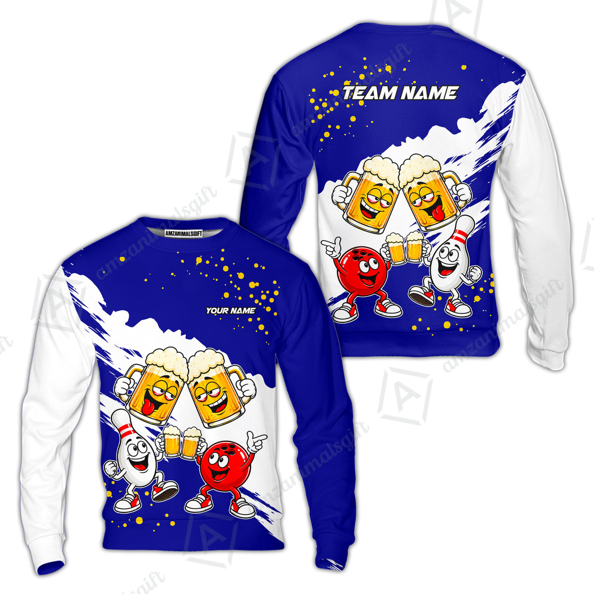 Sweatshirt||Blue