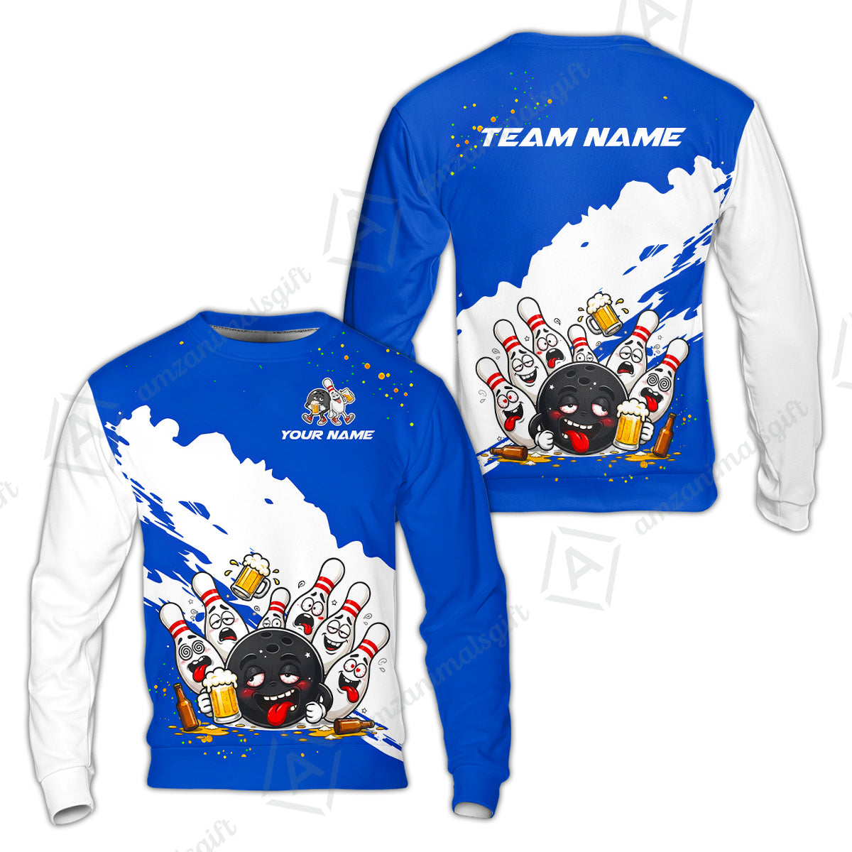 Sweatshirt||Blue