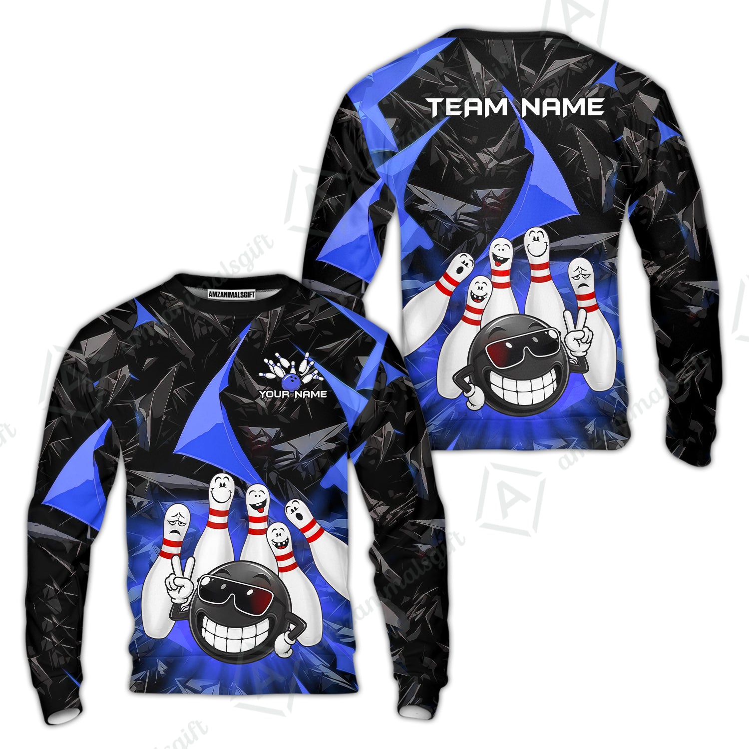 Sweatshirt||Blue