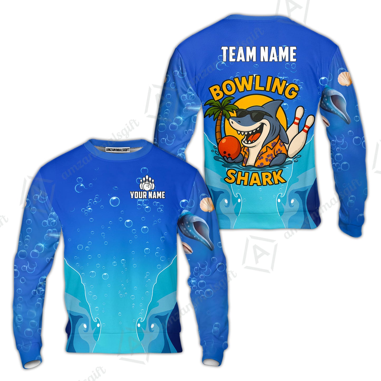 Sweatshirt||Blue