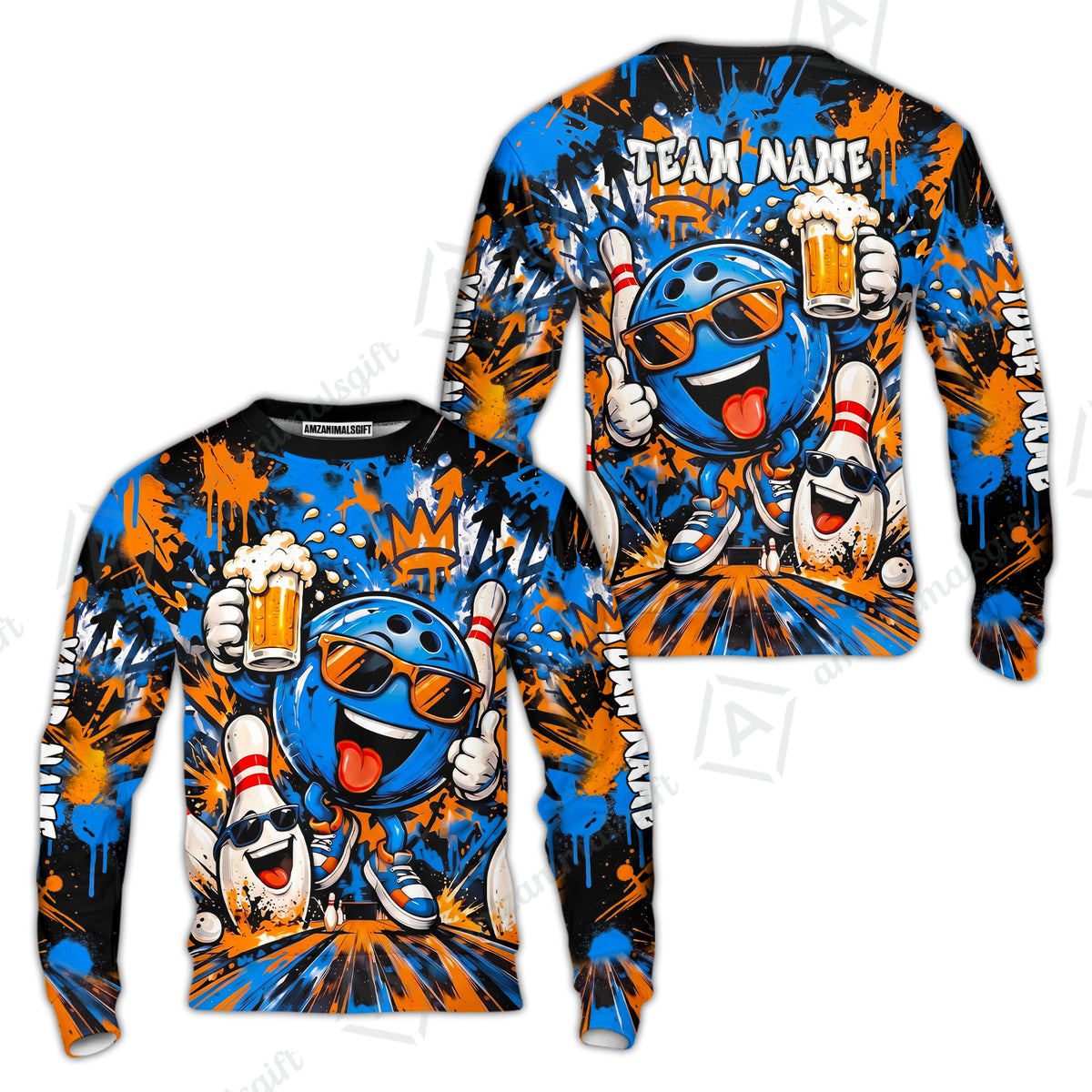 Sweatshirt||Blue