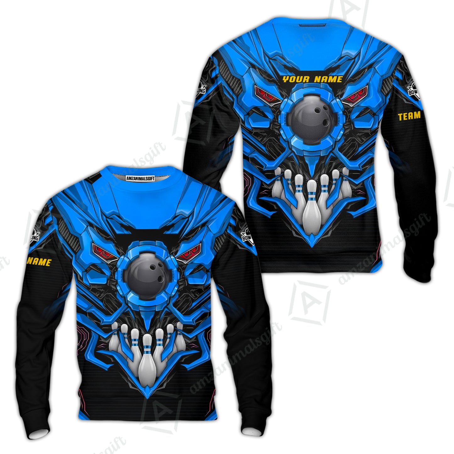 Sweatshirt||Blue