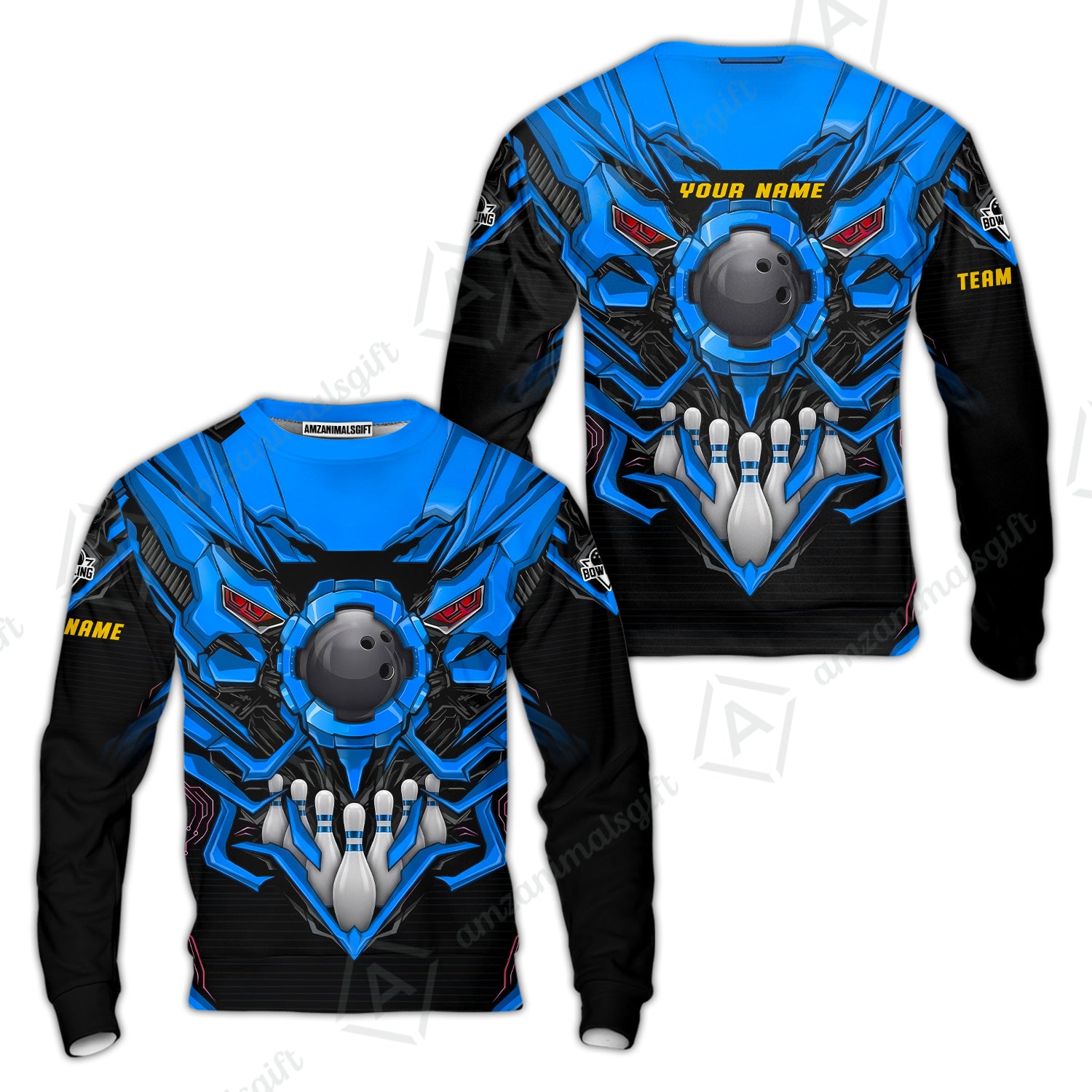 Sweatshirt||Blue
