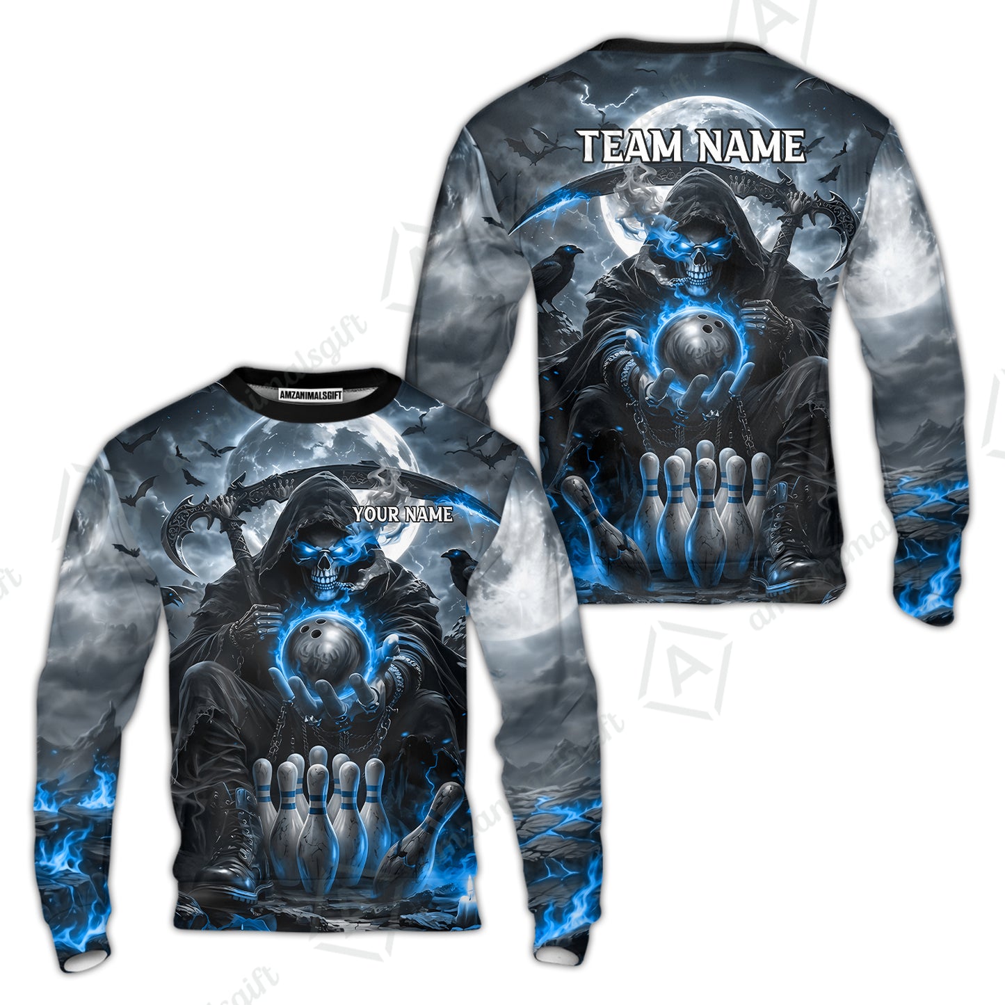 Sweatshirt||Blue