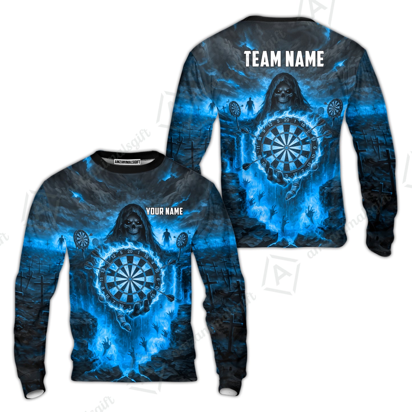 Sweatshirt||Blue