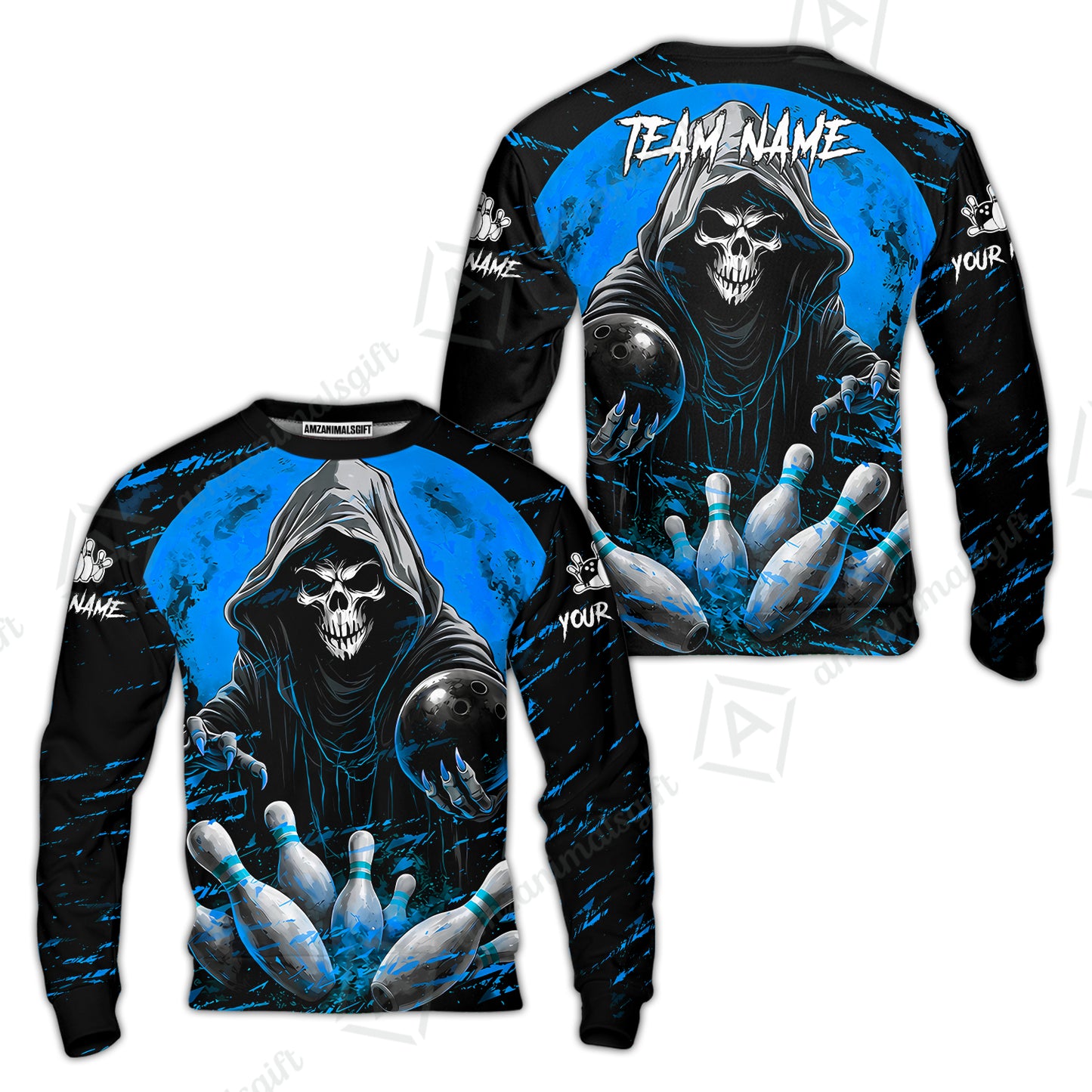 Sweatshirt||Blue