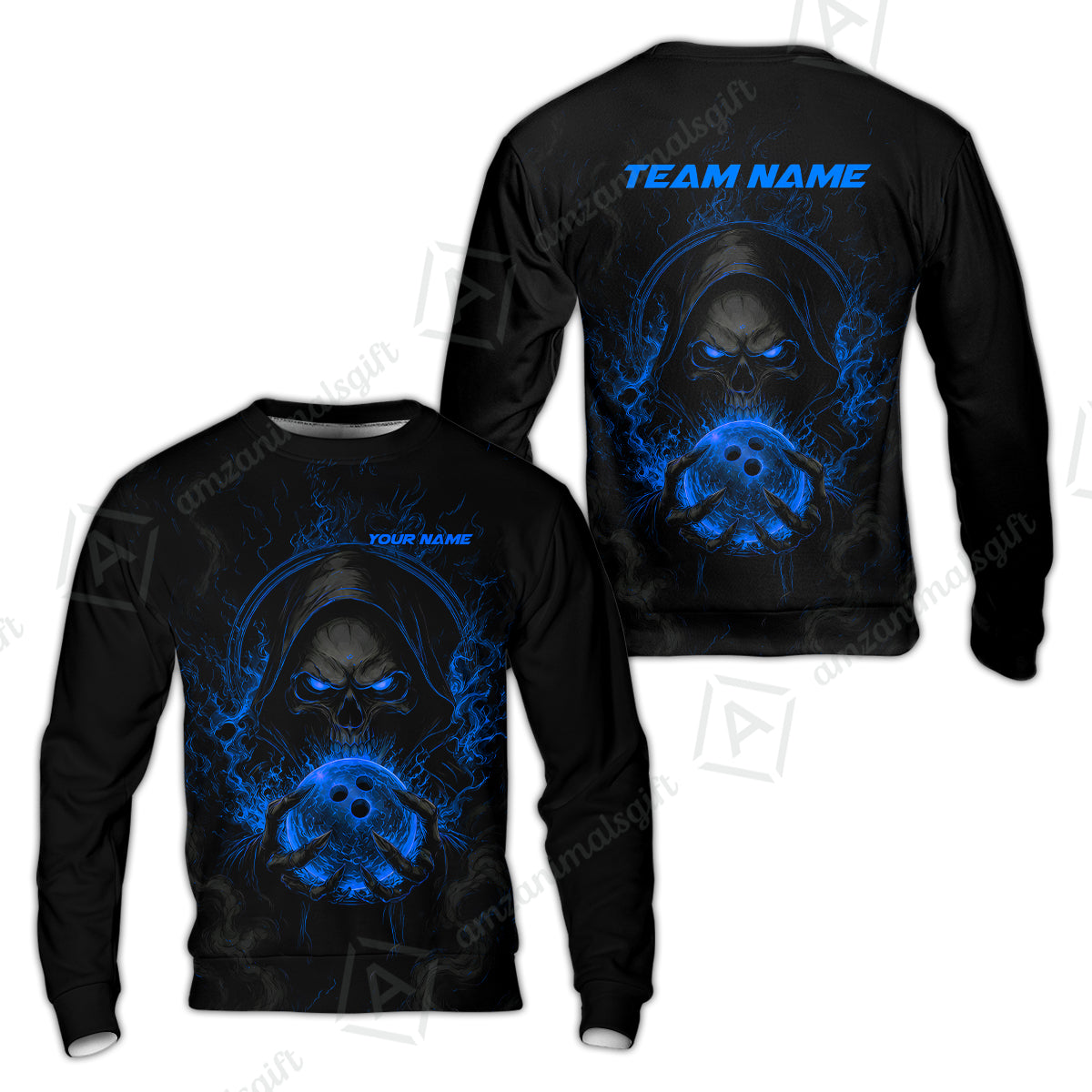 Sweatshirt||Blue