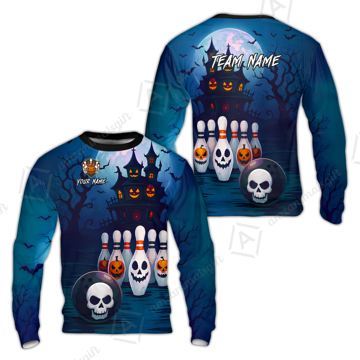 Sweatshirt||Blue