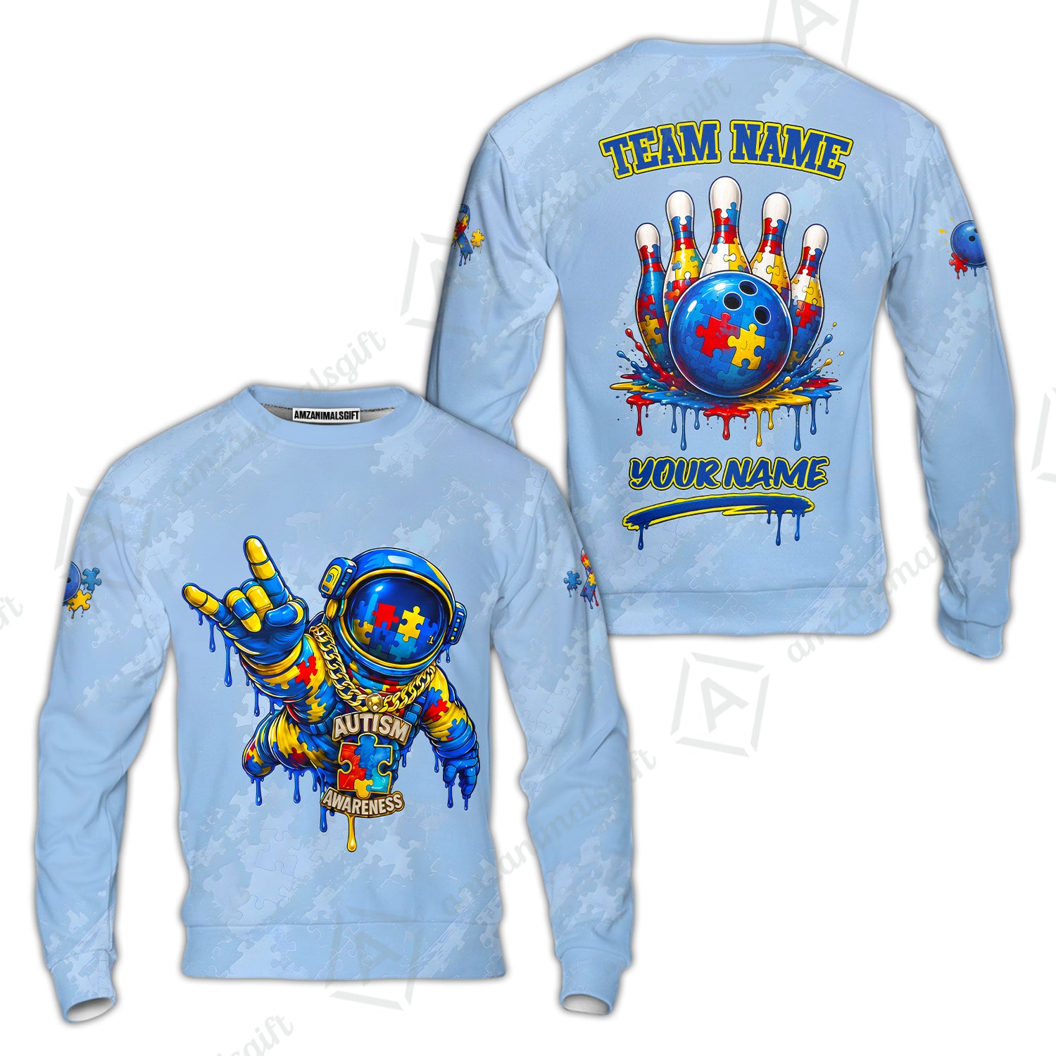 Sweatshirt||Blue