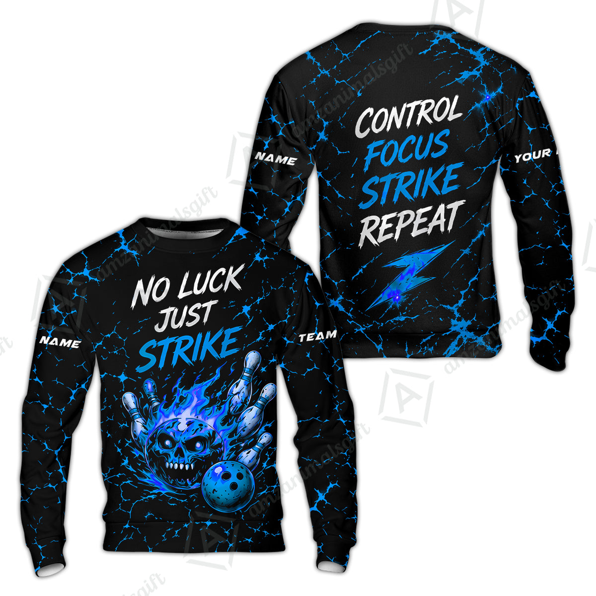 Sweatshirt||Blue