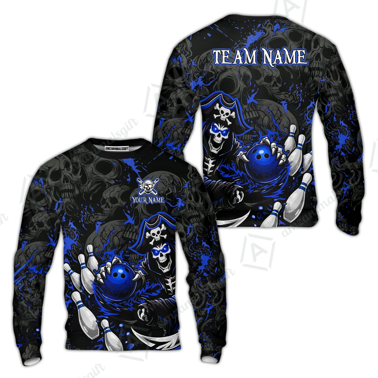 Sweatshirt||Blue