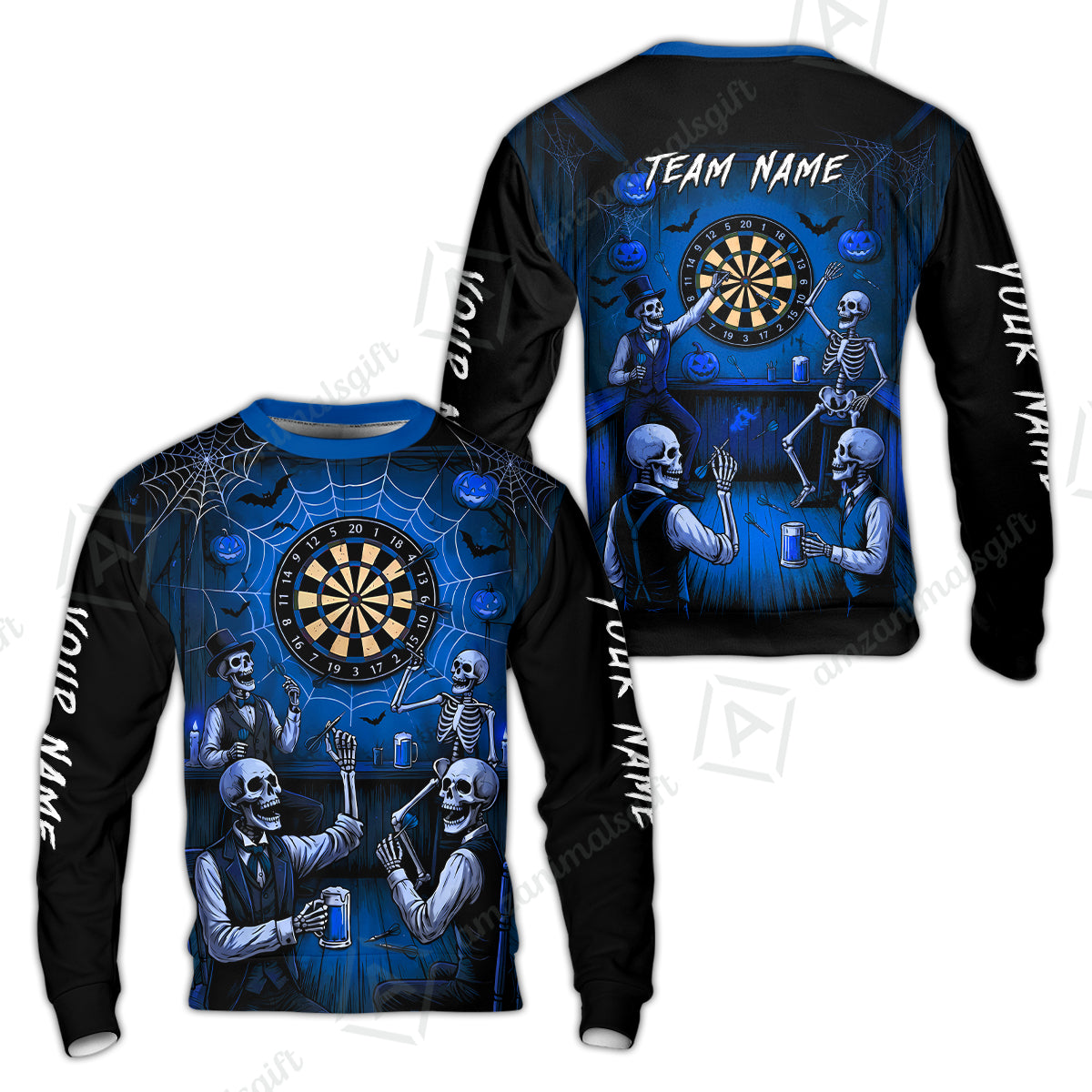 Sweatshirt||Blue