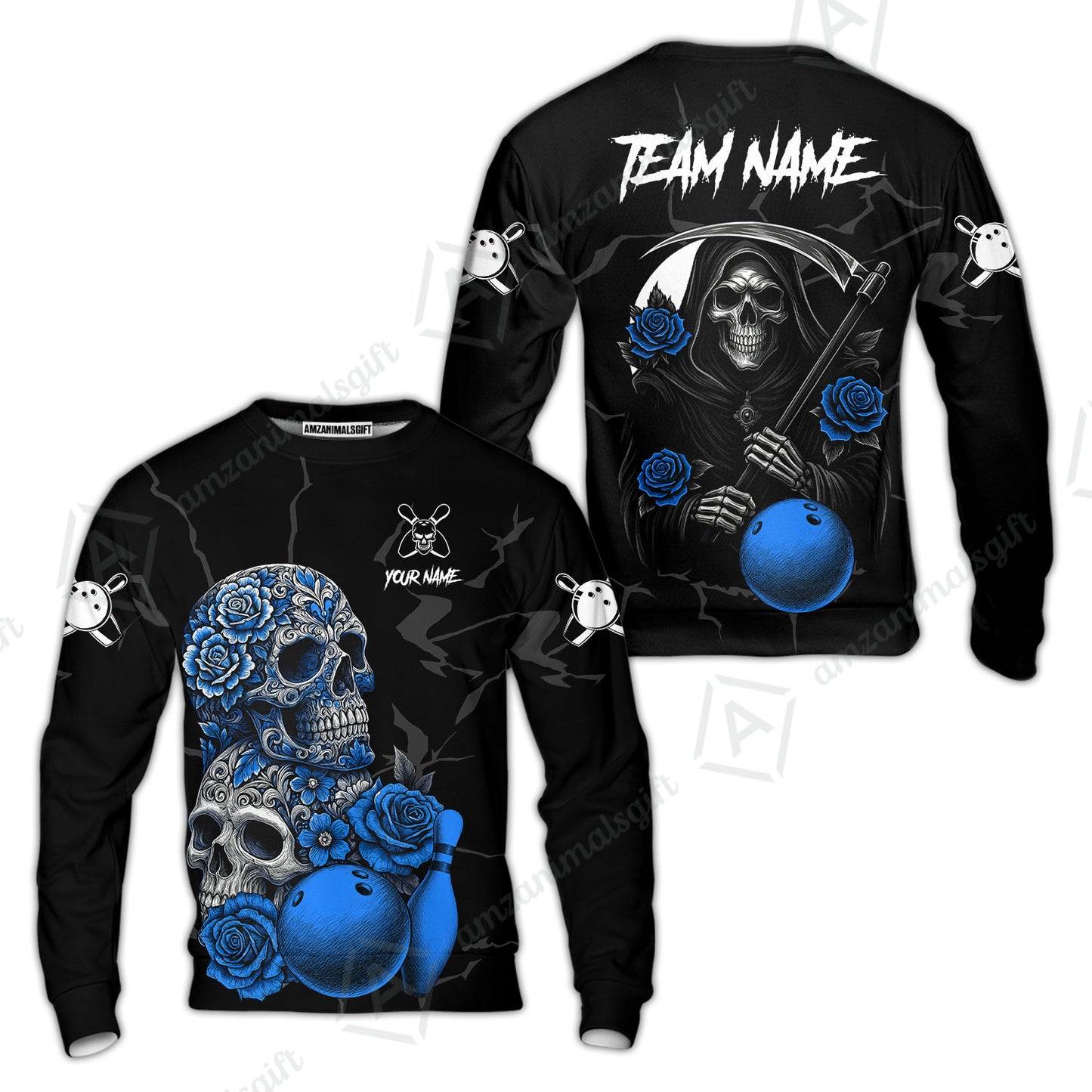 Sweatshirt||Blue