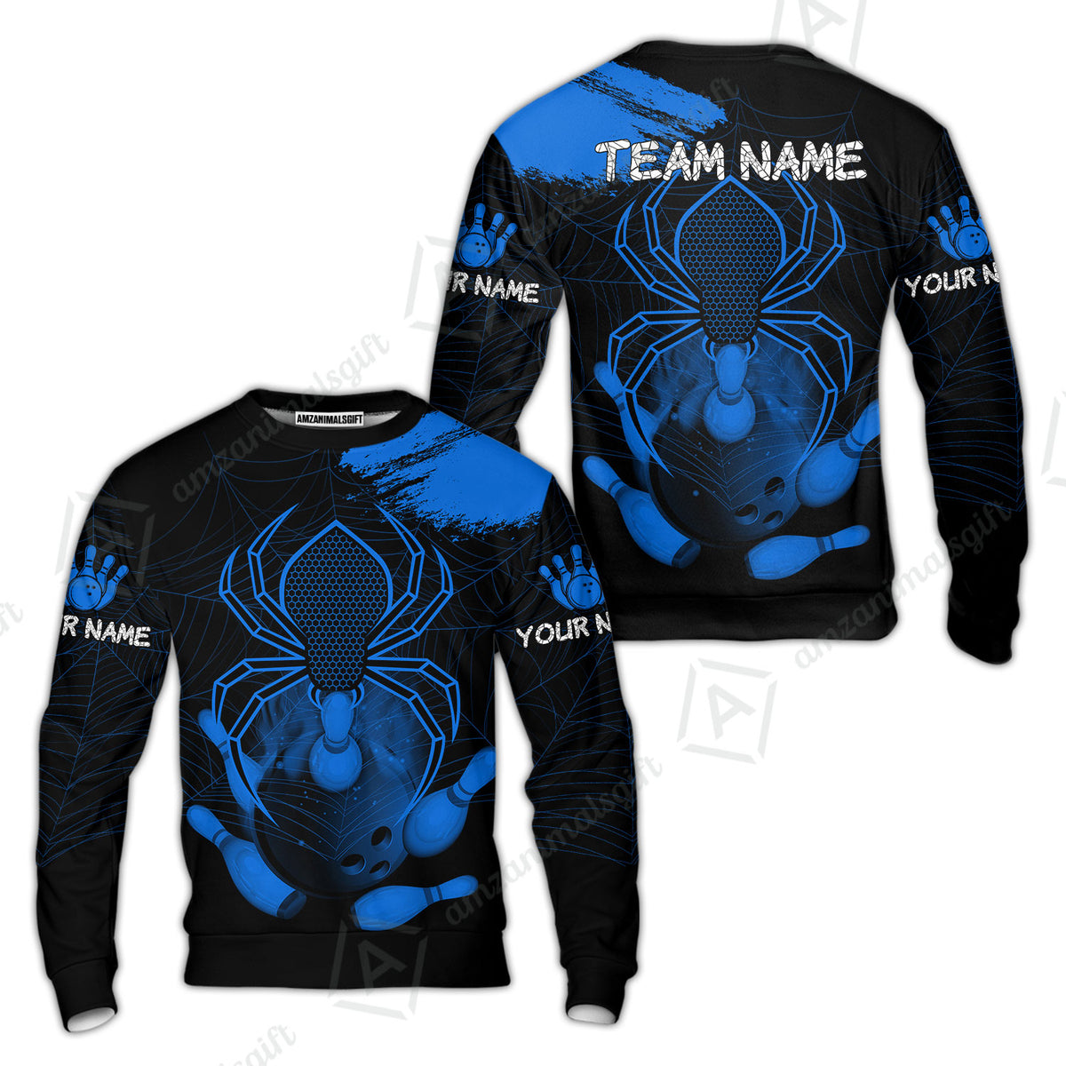 Sweatshirt||Blue