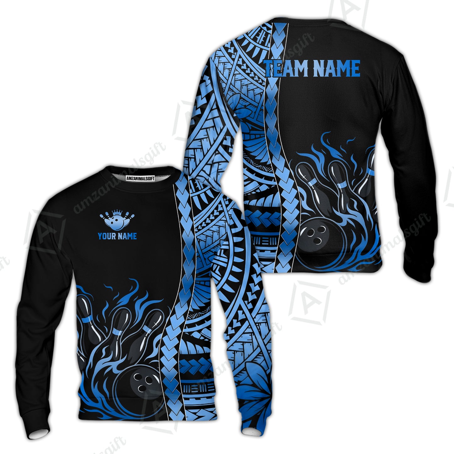 Sweatshirt||Blue