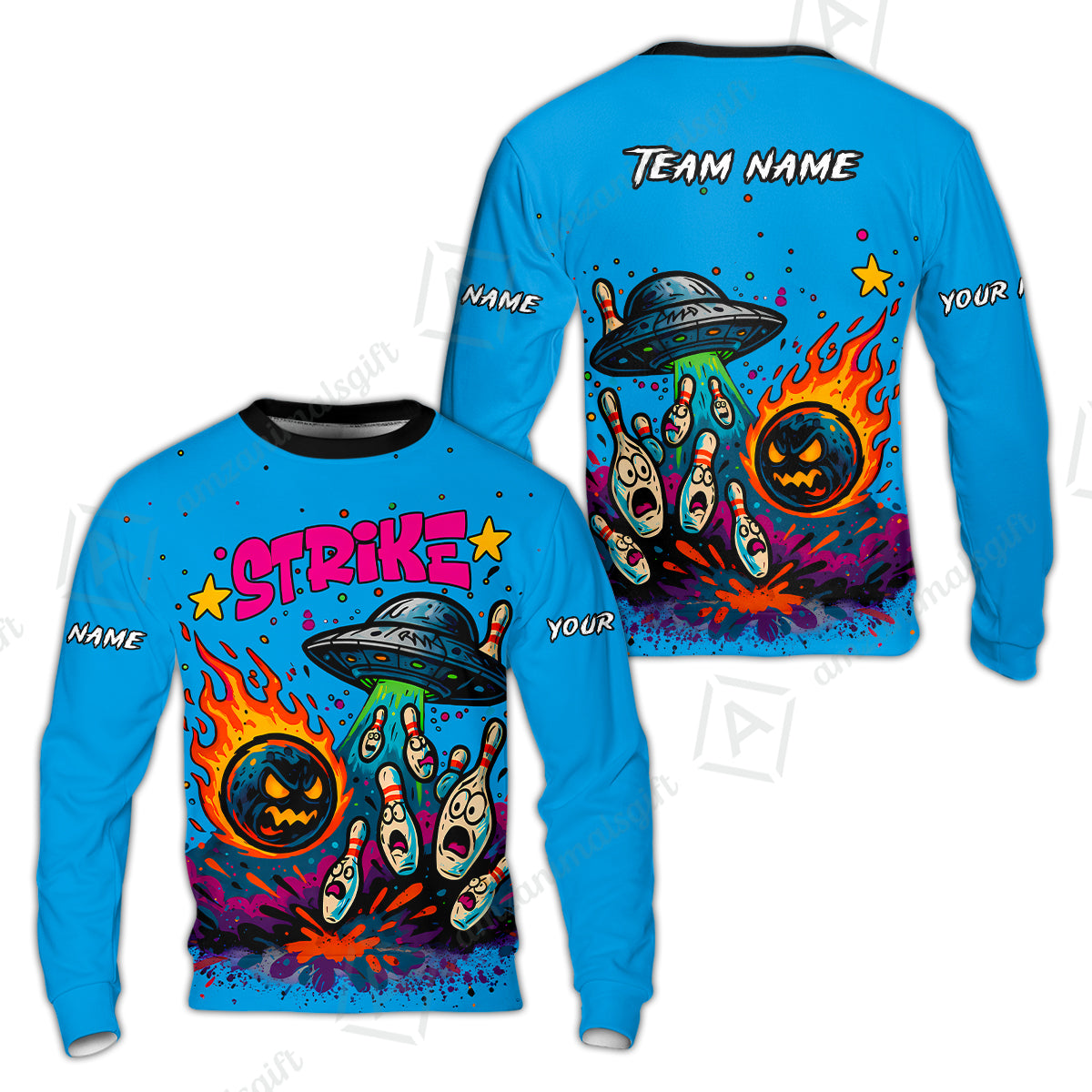 Sweatshirt||Blue
