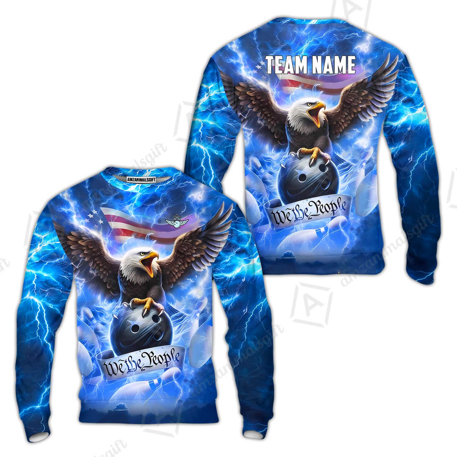 Sweatshirt||Blue
