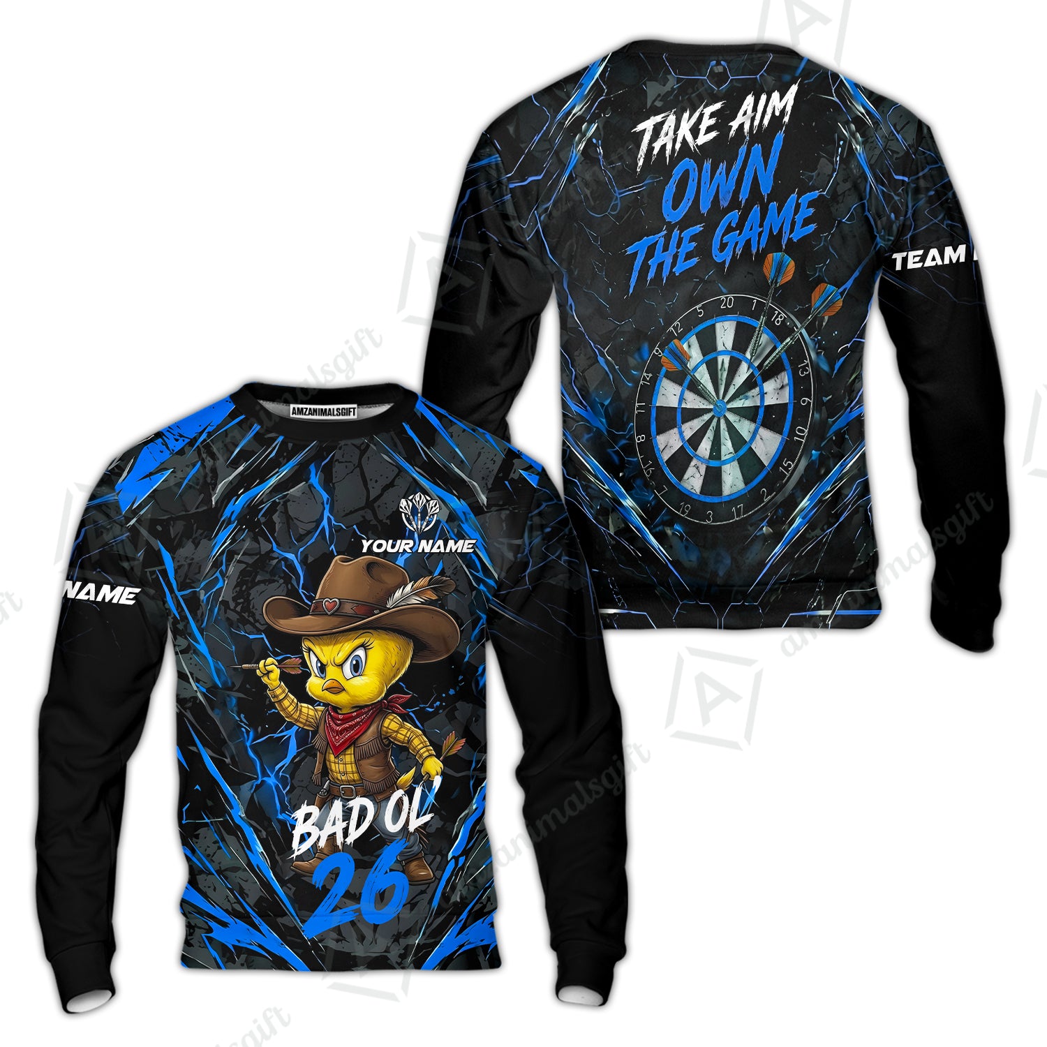 Sweatshirt||Blue