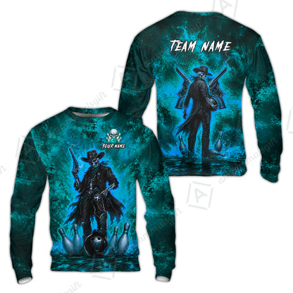 Sweatshirt||Cyan