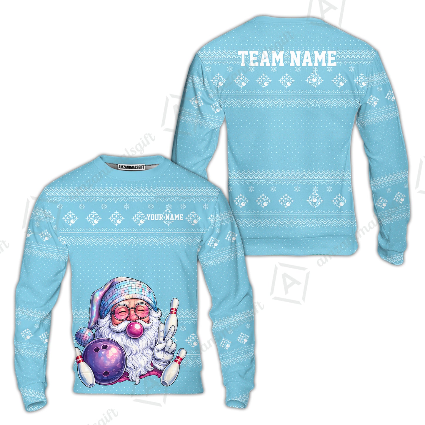 Sweatshirt||Cyan