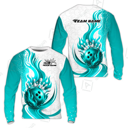 Sweatshirt||Cyan