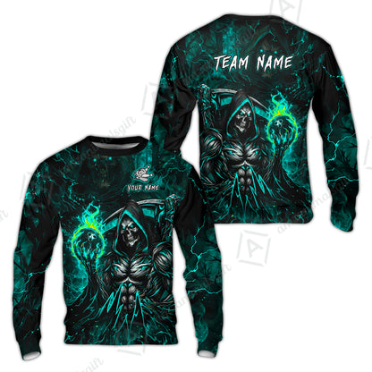 Sweatshirt||Cyan