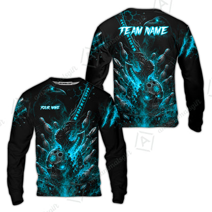 Sweatshirt||Cyan