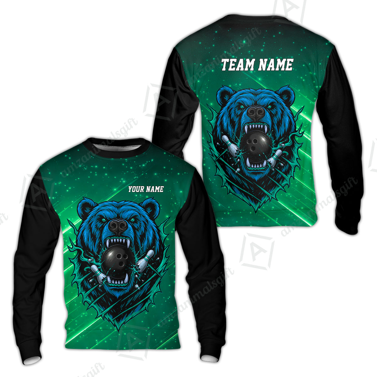 Sweatshirt||Green
