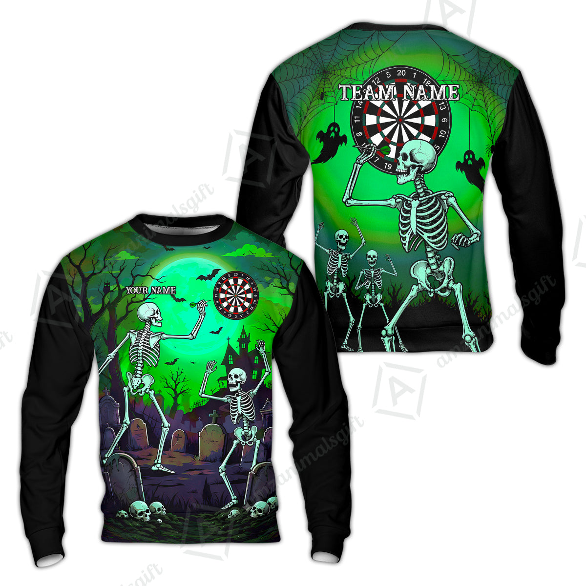 Sweatshirt||Green
