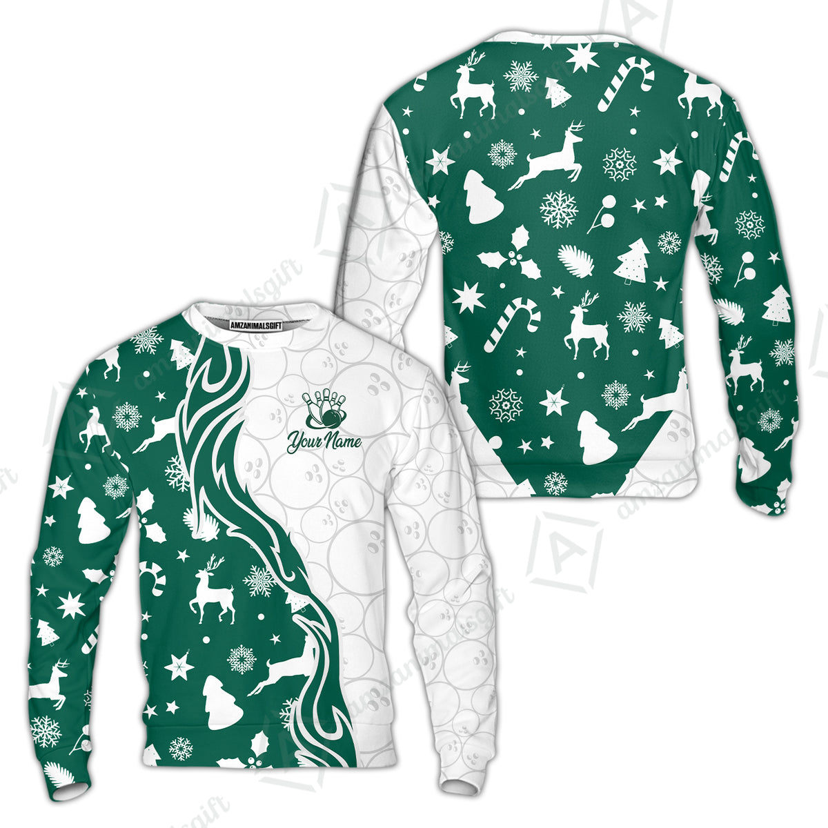Sweatshirt||Green