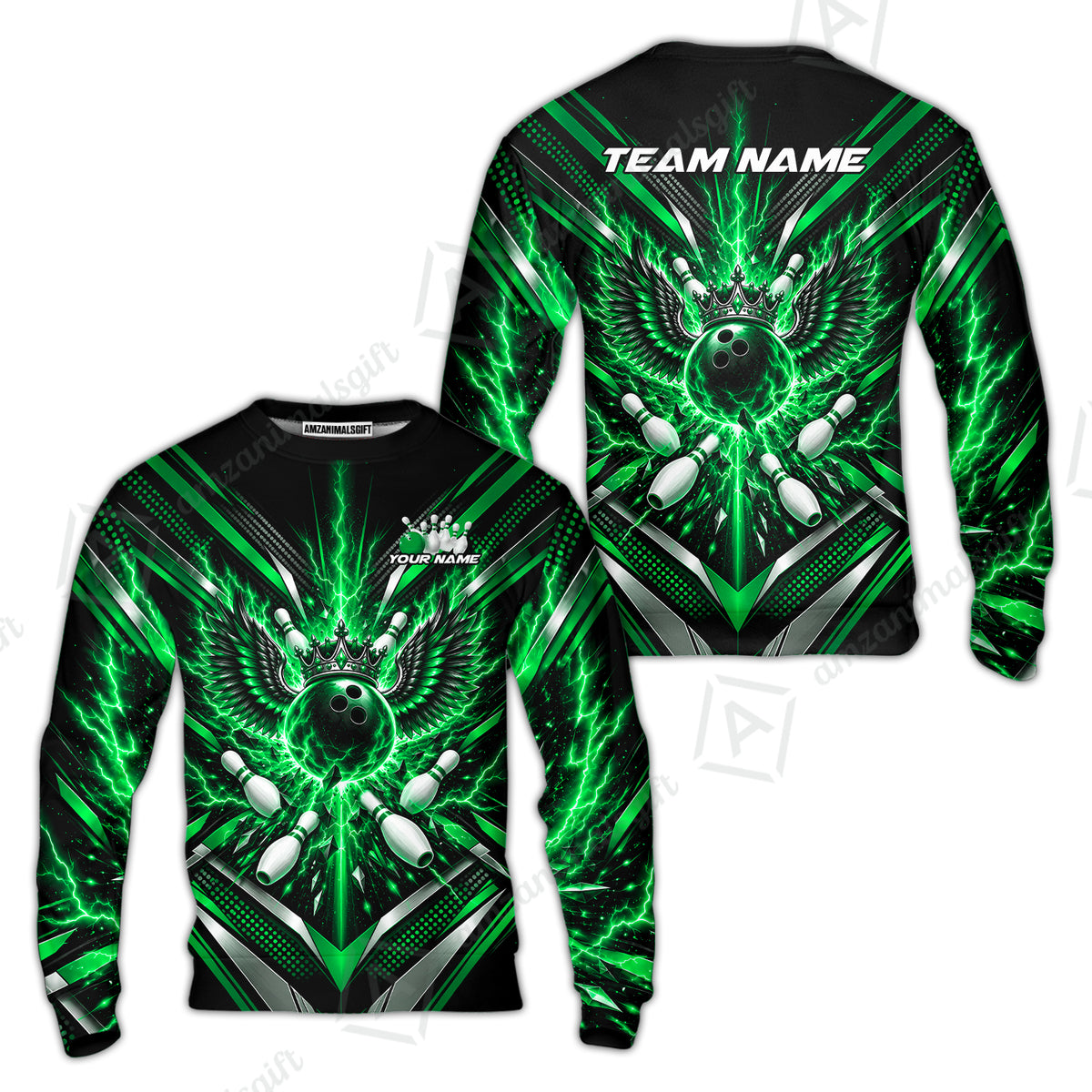 Sweatshirt||Green