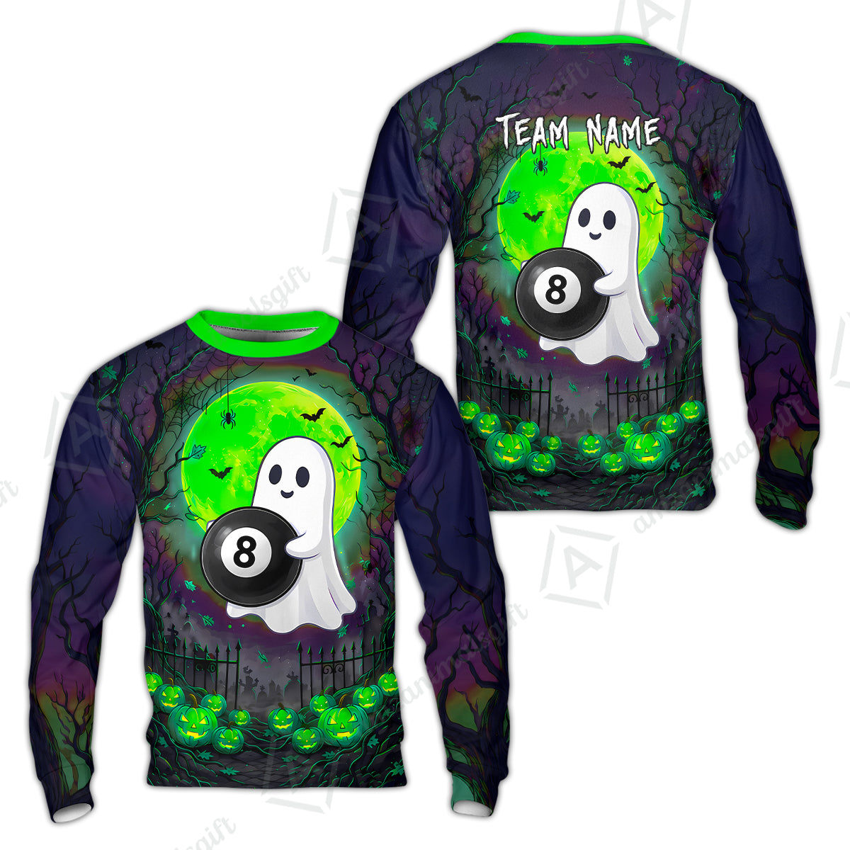 Sweatshirt||Green