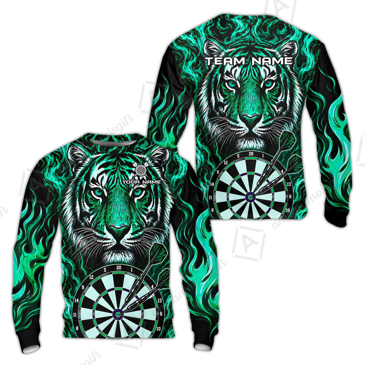 Sweatshirt||Green