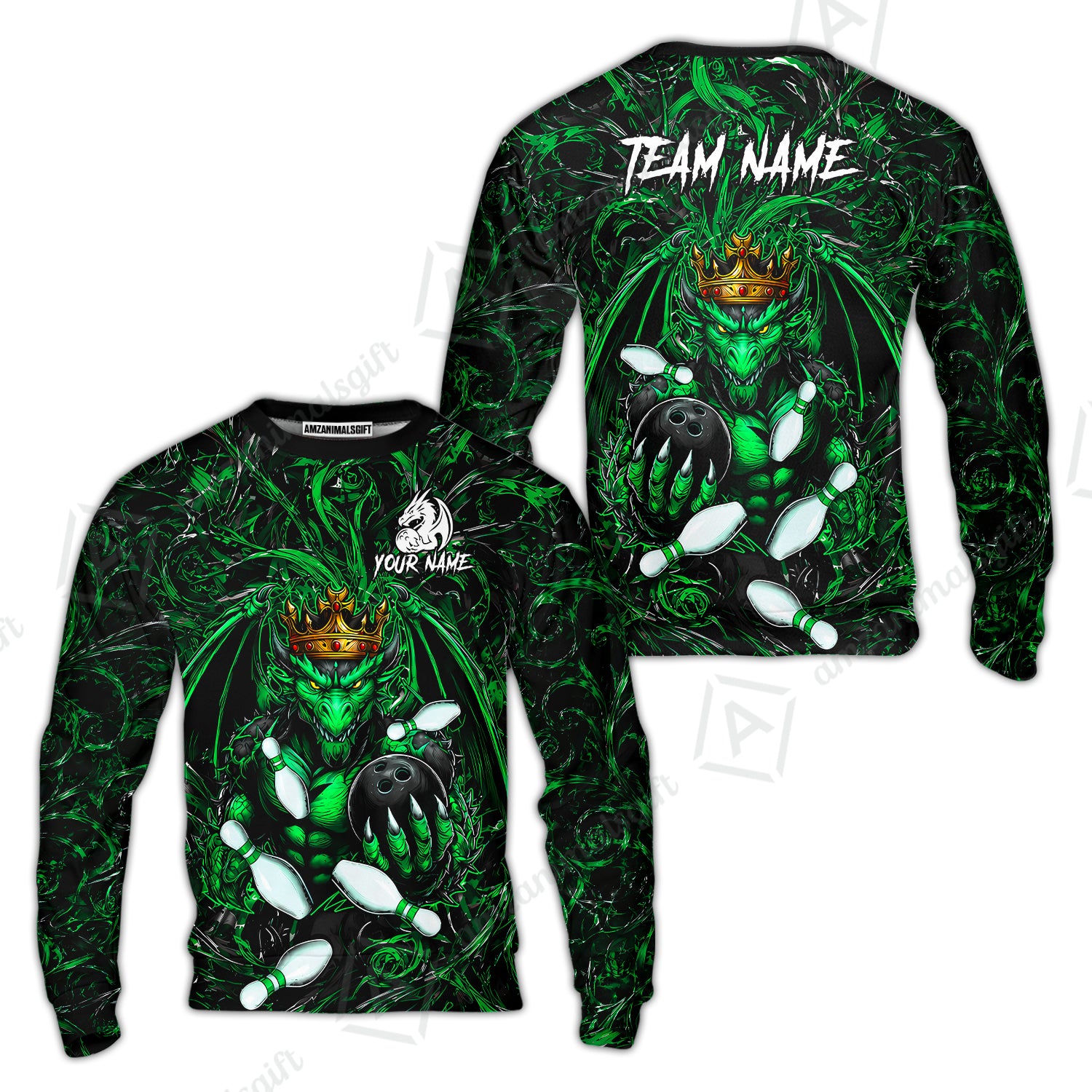 Sweatshirt||Green