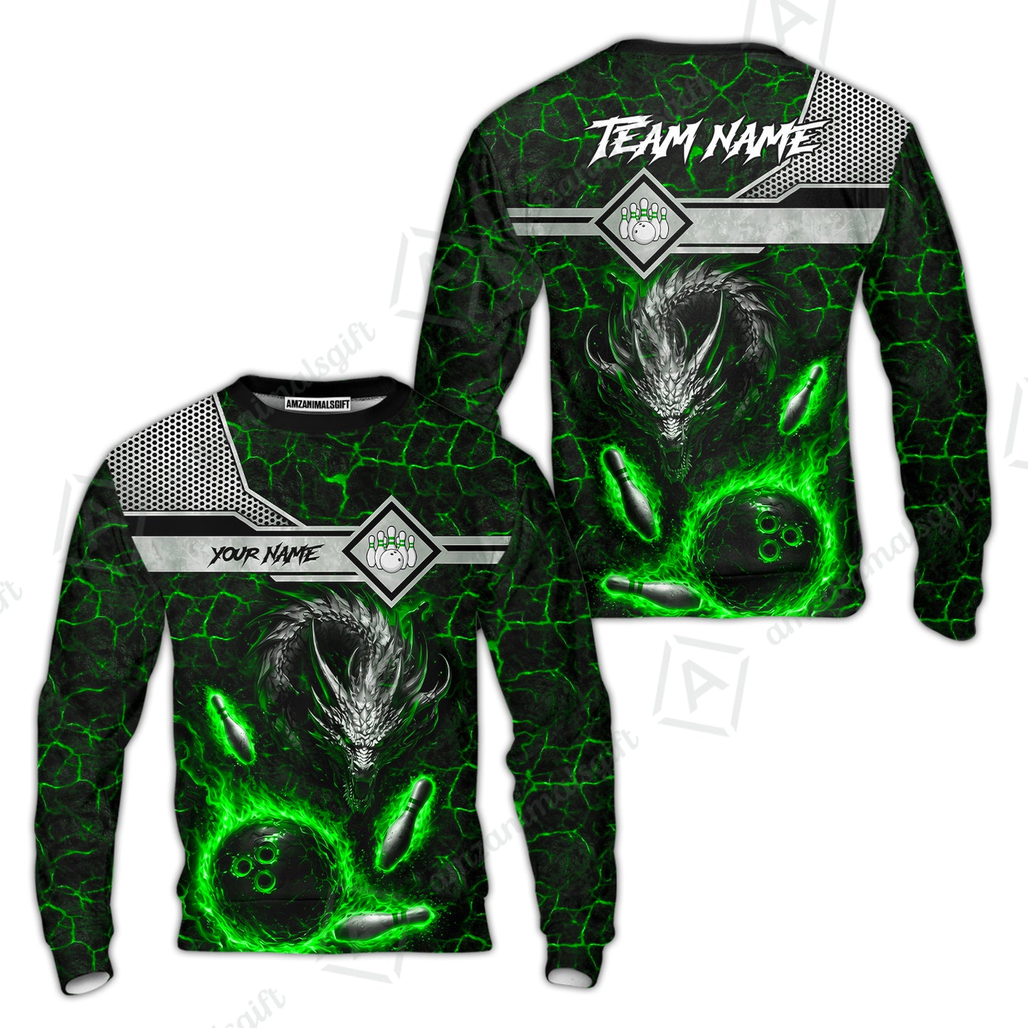 Sweatshirt||Green