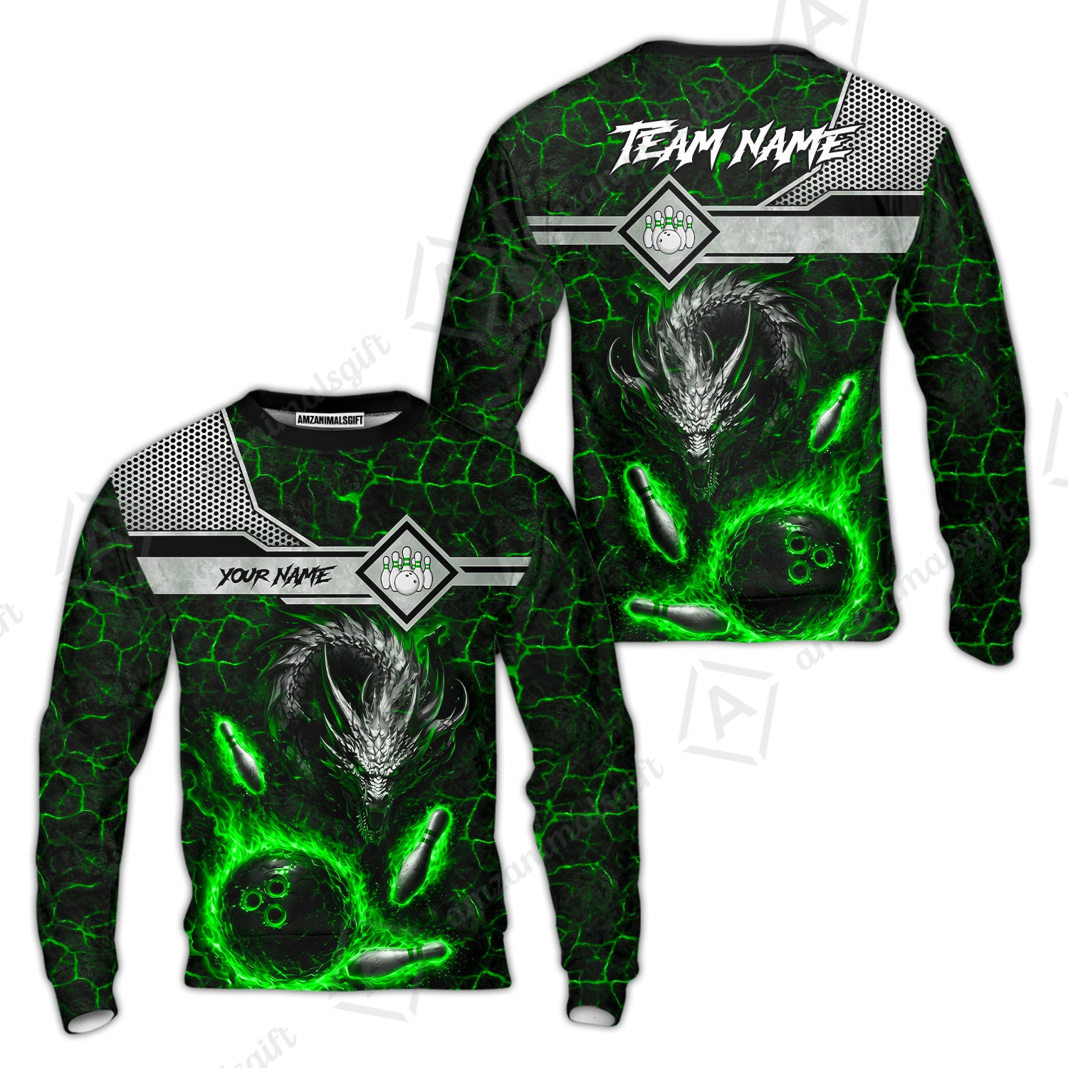 Sweatshirt||Green