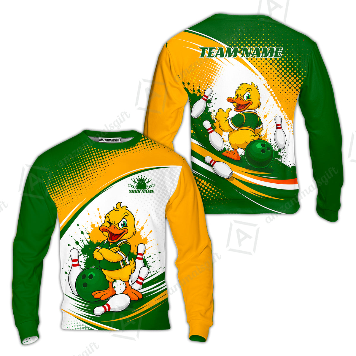 Sweatshirt||Green