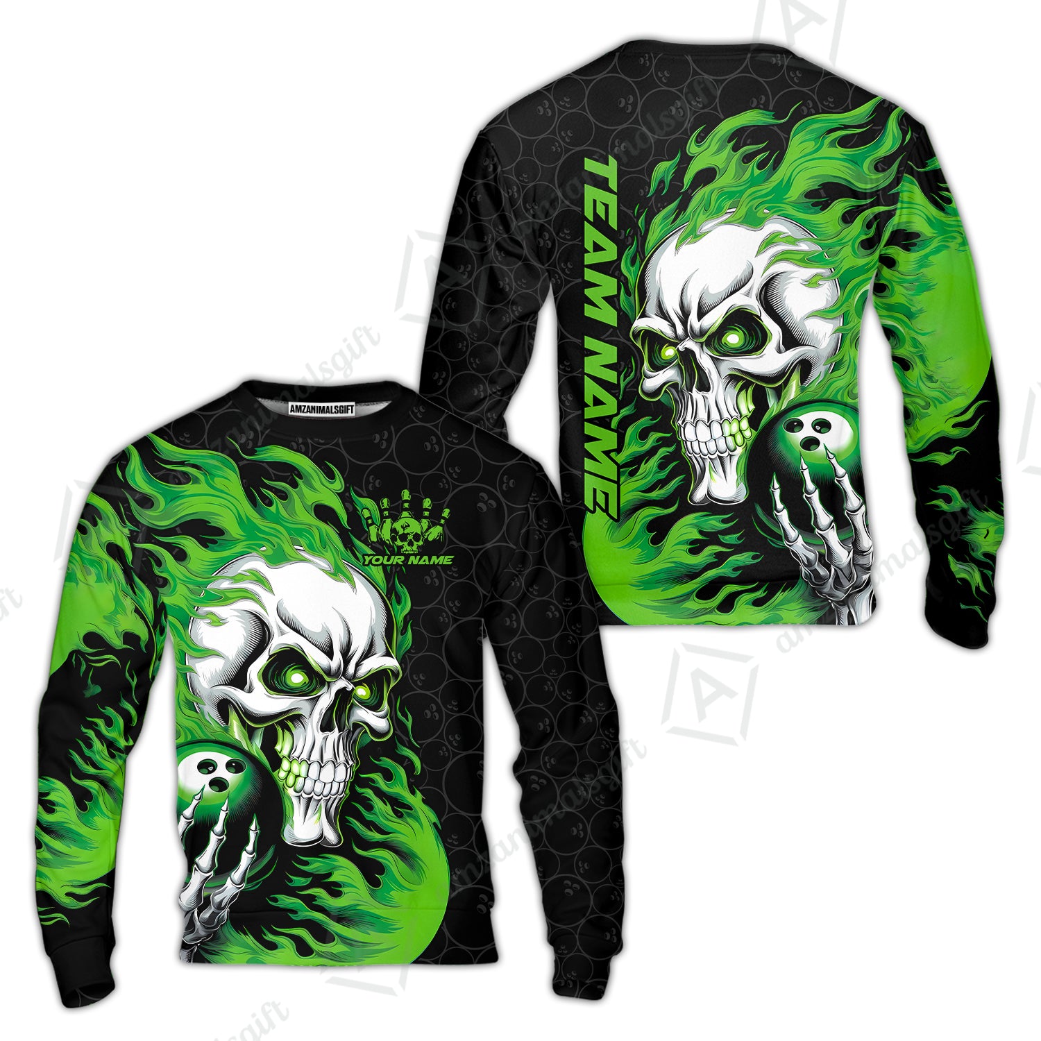 Sweatshirt||Green